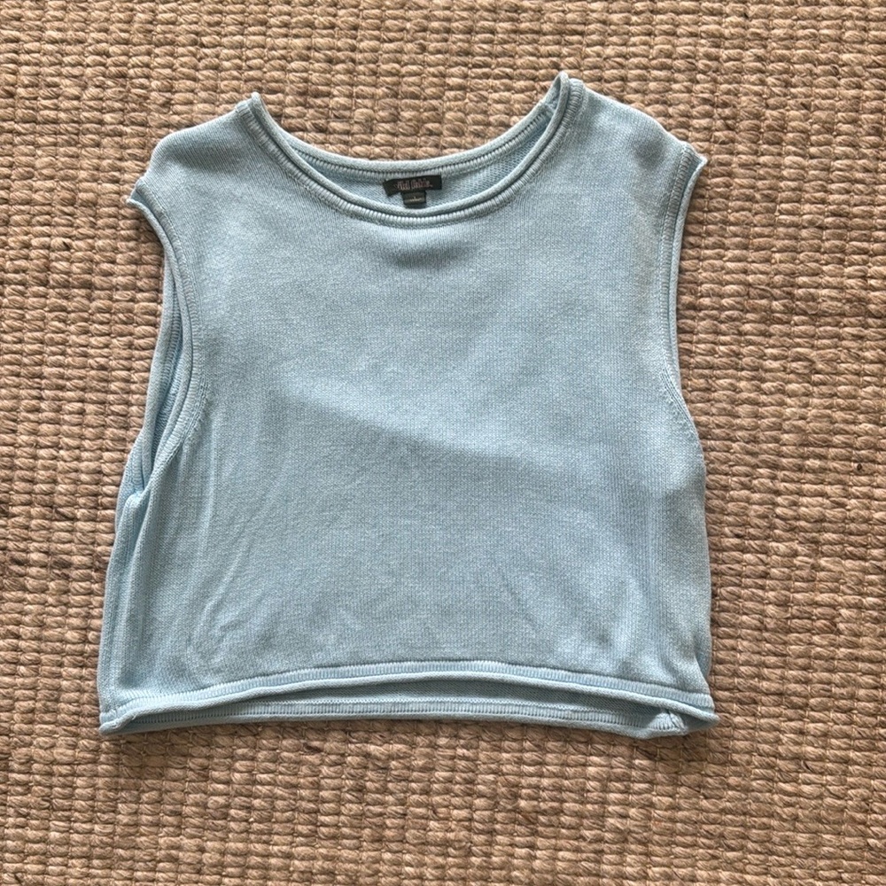 Wild Fable Women's Blue Knit Top from Target